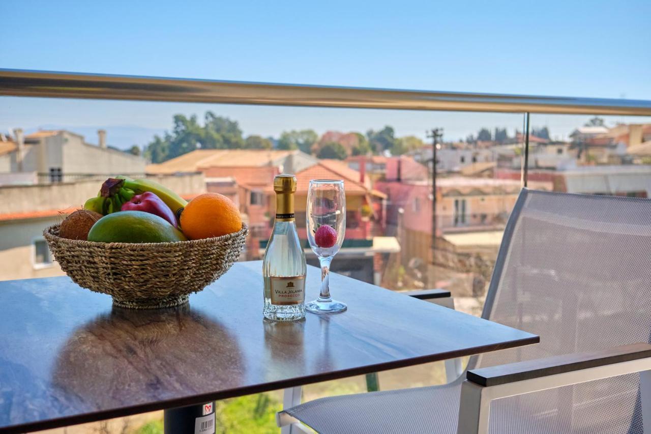 Sunflower Suites Gouvia Corfu المظهر الخارجي الصورة