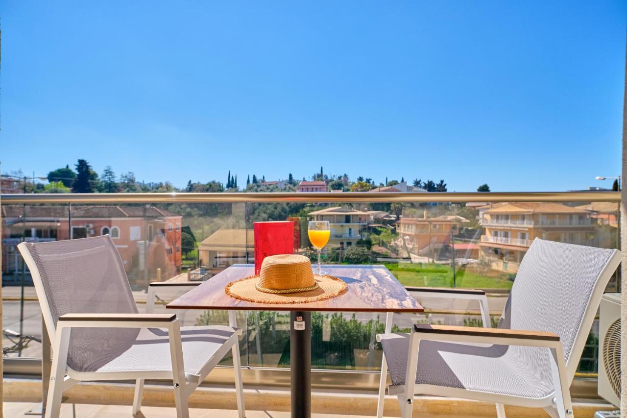 Sunflower Suites Gouvia Corfu المظهر الخارجي الصورة